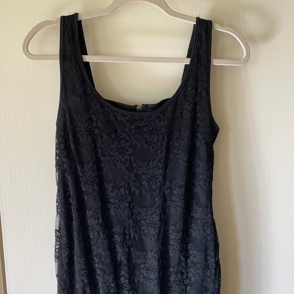 Juniors Material Girl Black Lace Bodycon Dress